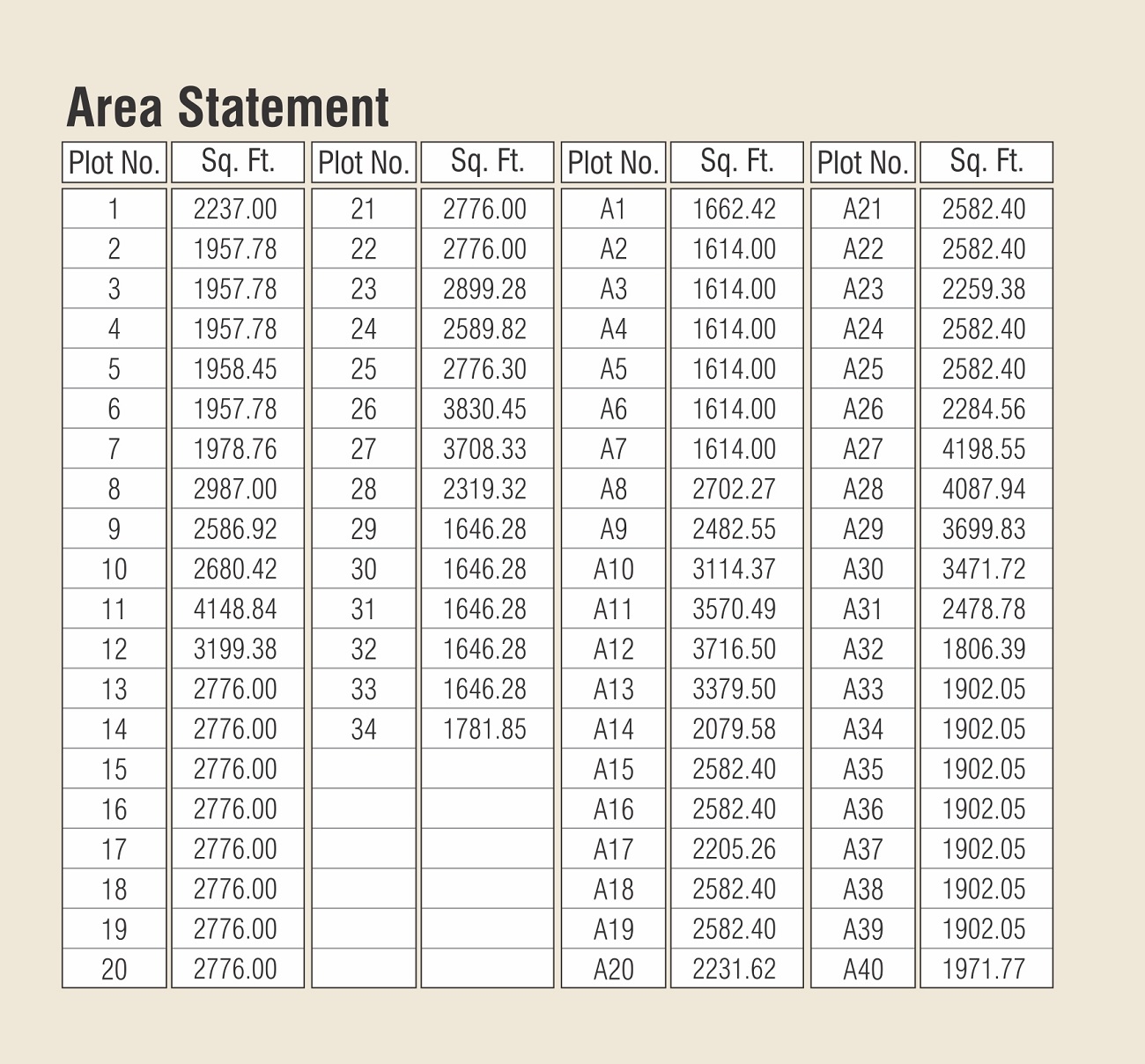 Padmavati Paradise Karad - Floor Plans, Project 3D Views in Karad