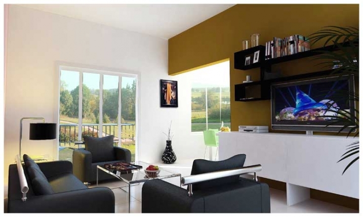3 BHK Flat 3D & Interior View